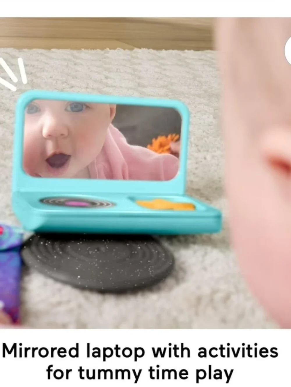 Fisher-Price Purple Kids Microphone and DJ Toy Set